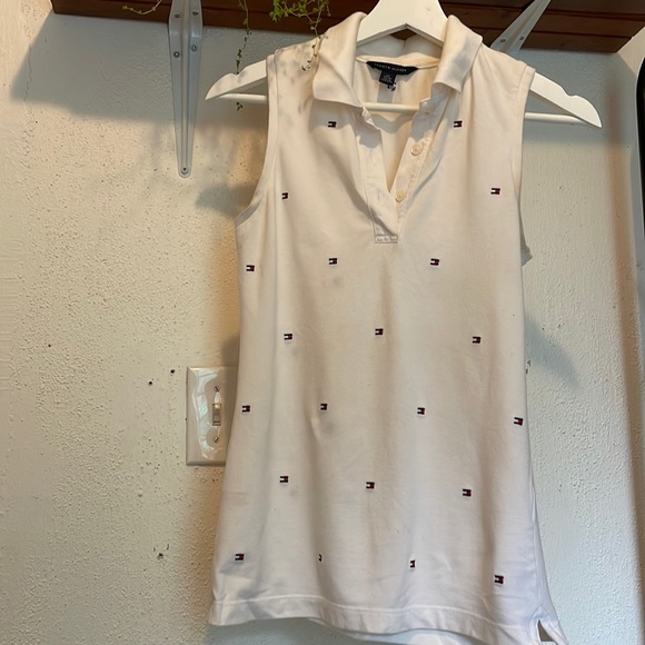 Tommy Hilfiger Embroidered Polo Tank - Picture 2 of 4
